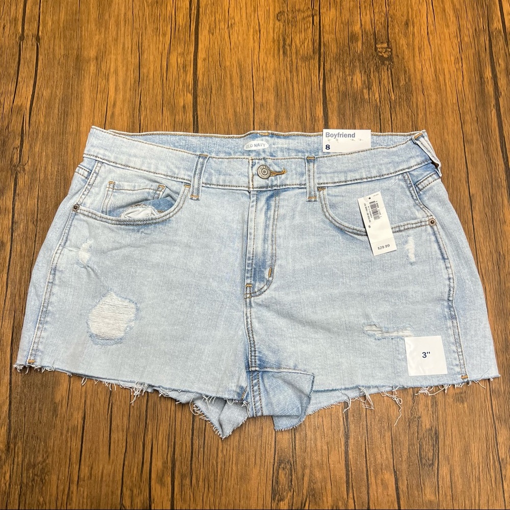 Old Navy Boyfriend Shorts Size 8